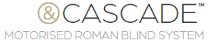 Cascade motorised roman blind system