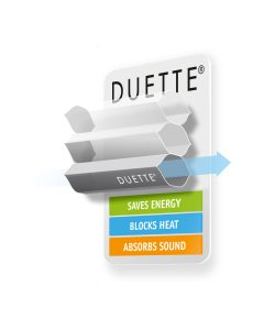 Duette Shades - benefits energy saving, blocks heat and absorbs sound