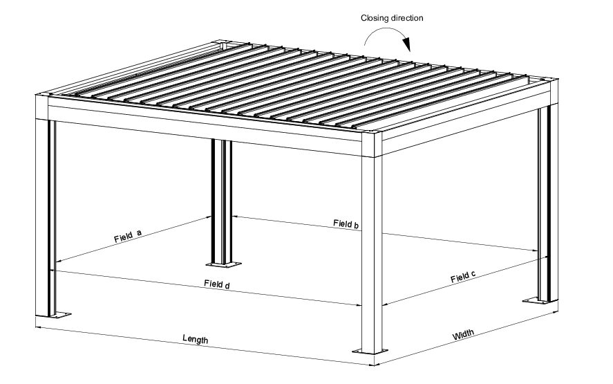 Warema Louvred Roof L60 Warema Louvred Roof L60 - Image 7