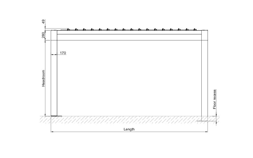Warema Louvred Roof L60 Warema Louvred Roof L60 - Image 6