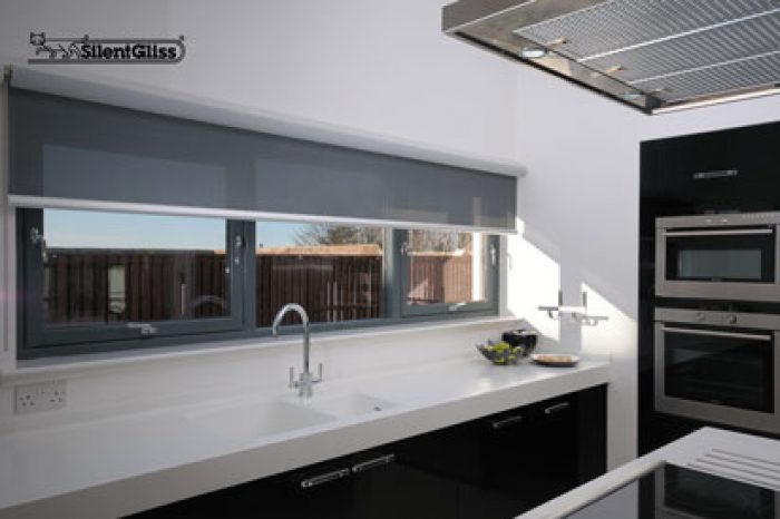Silent Gliss Automated Roller Blinds