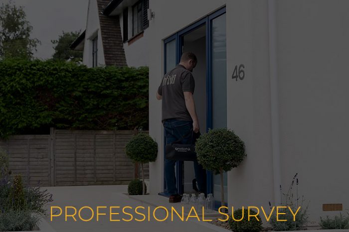 Professional blind or curtain survey
